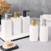 Marble Foam Hand Sanitizer Bottle, Foaming Foaming Hand Cream Lotion, Empty Bottle Set, Light Luxury