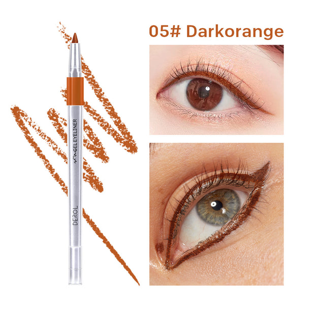 DEROL Waterproof Color Eyeliner Makeup Eyeliner