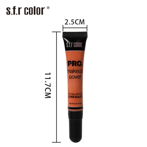 12 Color Hose Concealer Nourishing Makeup Liquid Foundation