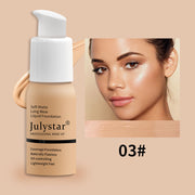 Waterproof Lasting Non Take Off Makeup Concealer Liquid Foundation Beauty Makeup