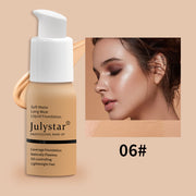 Waterproof Lasting Non Take Off Makeup Concealer Liquid Foundation Beauty Makeup